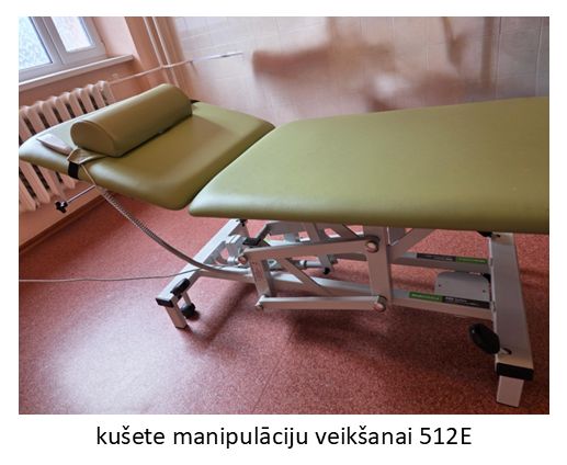 Turpinās infrastruktūras pilnveidošana sekundāro ambulatoro pakalpojumu sniegšanai kusete
