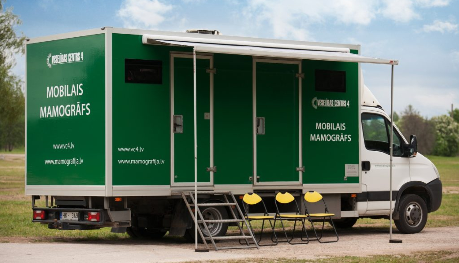 mobilais mamografs
